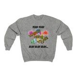 HD-NY #4: "YEAH YEAH HAPPY..." - Unisex Sweatshirt