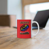 HD-LP #3.2: "BEARS SAN FRANCISCO" -  11oz Mug - Red