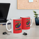 HD-LP #3.2: "BEARS SAN FRANCISCO" -  11oz Mug - Red