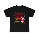 HD-C #1: "Ahhh Christmas..." - Unisex Heavy Cotton Tee (RED LETTERS)