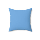 HD-FD #2: "Happy Father's Day!" - Square Pillow - Aqua