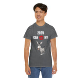 HD-NY #1: "2025 CAN KISS MY A$$" - Unisex Heavy Cotton Tee