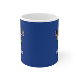 LLEG: "LV LGBT EXCURSIONS" -  11oz Ceramic Mug - Royal Blue