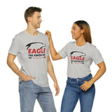 ETKD: "EAGLE TAE KWON DO" - MWOL - ADULT Unisex Jersey Short Sleeve Lightweight Tee