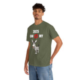 HD-NY #1: "2025 CAN KISS MY A$$" - Unisex Heavy Cotton Tee