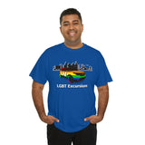 LLEG: "LV LGBT EXCURSIONS" - Unisex Heavy Cotton Tee