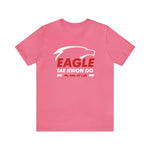 ETKD: "EAGLE TAE KWON DO" - MWOL - ADULT Unisex Jersey Short Sleeve Lightweight Tee