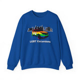 LLEG: "LV LGBT EXCURSIONS" - Unisex Sweatshirt