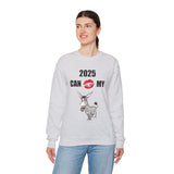 HD-NY #1: "2025 CAN KISS MY A$$" - Unisex Sweatshirt