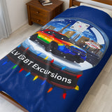 LLEG: "LV LGBT EXCURSIONS" - X-MAS 2025 - Velveteen Plush Blanket