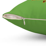 HD-HW #2: "TRICK OR TREAT..." UNCUT! - Square Pillow - Slime Green