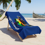 LLEG: "LV LGBT EXCURSIONS" - Beach Towel