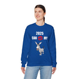 HD-NY #1: "2025 CAN KISS MY A$$" - Unisex Sweatshirt