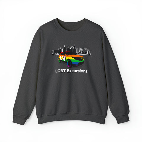 LLEG: "LV LGBT EXCURSIONS" - Unisex Sweatshirt