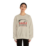 ETKD: "EAGLE TAE KWON DO" MWOL - ADULT Unisex Heavy Blend™ Crewneck Sweatshirt