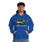LLEG: "LV LGBT EXCURSIONS" - Unisex Heavy Blend™ Hoodie