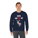HD-NY #1: "2025 CAN KISS MY A$$" - Unisex Sweatshirt