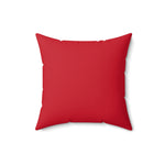 HD-HW #1: "TRICK OR TREAT..." - Square Pillow - Blood Red