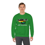 LLEG: "LV LGBT EXCURSIONS" - Unisex Sweatshirt