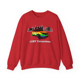 LLEG: "LV LGBT EXCURSIONS" - Unisex Sweatshirt