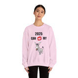 HD-NY #1: "2025 CAN KISS MY A$$" - Unisex Sweatshirt