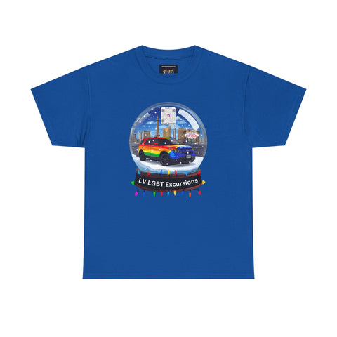 LLEG: "LV LGBT EXCURSIONS" - XMAS 2025 - Unisex Heavy Cotton Tee