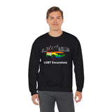 LLEG: "LV LGBT EXCURSIONS" - Unisex Sweatshirt