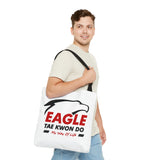 ETKD: "EAGLE TAE KWON DO" MWOL - Tote Bag - WHITE