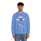 HD-NY #1: "2025 CAN KISS MY A$$" - Unisex Sweatshirt