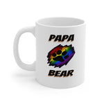 HD-LP #1: "PAPA BEAR" -  11oz Mug - White