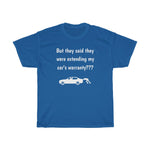 EWT #1: "But they said..." - Unisex Heavy Cotton Tee (WHITE LETTERS)