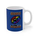 HD-LP #3: "BEARS LAS VEGAS" -  11oz Mug - Blue