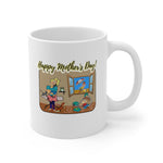 HD-MD #2: "Happy Mother's Day!" -  11oz Mug - White