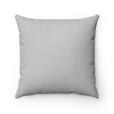 LLS #2: "I HAVE NEITHER THE TIME NOR..." - Square Pillow - Silver