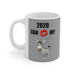 HD-NY #1: "2020 CAN KISS MY A$$" -  11oz Mug - Raider Grey