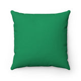 HD-SPD #2: "SOME RAINBOWS..."(Leprechaun) - Square Pillow - Green