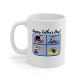 HD-FD #2: "Happy Father's Day!" -  11oz Mug - White
