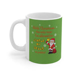 HD-C #1: "Ahhh Christmas..." - 11oz Mug - Green (RED LETTERS)