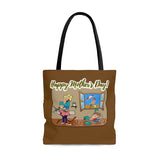 HD-MD #2: "Happy Mother's Day!" -  Tote Bag - Coffee