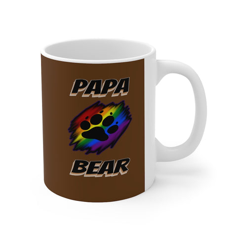 HD-LP #1: "PAPA BEAR" -  11oz Mug - Mocha