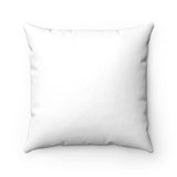 HD-NY #4: "YEAH YEAH HAPPY..." - Square Pillow - White