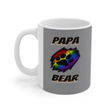 HD-LP #1: "PAPA BEAR" -  11oz Mug - Raider Grey