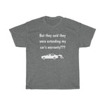 EWT #1: "But they said..." - Unisex Heavy Cotton Tee (WHITE LETTERS)
