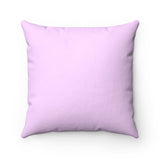 HD-EST #1: "HAPPY EASTER!..." - Square Pillow - Light Pink
