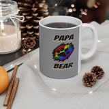 HD-LP #1: "PAPA BEAR" -  11oz Mug - Raider Grey
