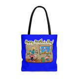 HD-MD #2: "Happy Mother's Day!" -  Tote Bag - Royal Blue