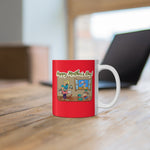 HD-MD #2: "Happy Mother's Day!" -  11oz Mug - Red