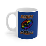 HD-LP #3: "BEARS LAS VEGAS" -  11oz Mug - Blue