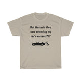 EWT #1: "But they said..." - Unisex Heavy Cotton Tee (BLACK LETTERS)